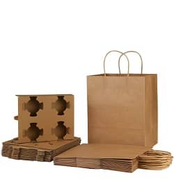 10 portavasos de papel para transportar café