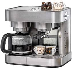Rommelsbacher EKS 3010 - Cafetera combinada para café de filtro y espresso